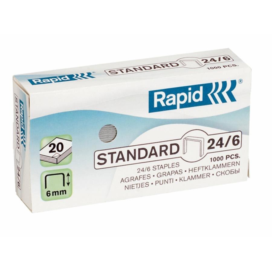 ZSZYWKI RAPID STANDARD 24/6 1M ESSELTE